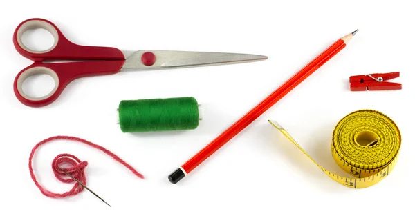 Sewing accessories set — Stock Photo, Image