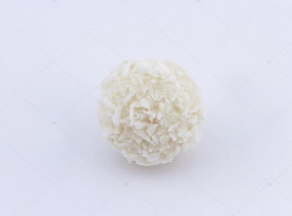 Chocolate coconut candy ball