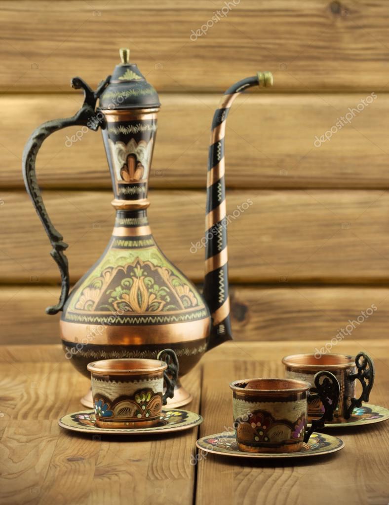 Traditional Turkish tea set Stock Photo by ©Rashevskiy 73172525