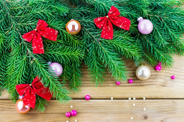 Composizione della decorazione di Natale — Foto Stock