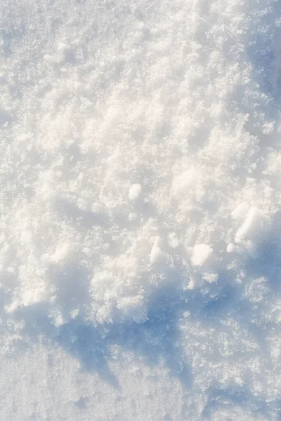 Achtergrond Van Verse Sneeuw Textuur Blauwe Toon Gesimuleerde Lawine Natuur — Stockfoto