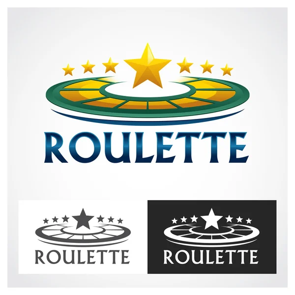 Casino Roulette Symbol — Stock Vector