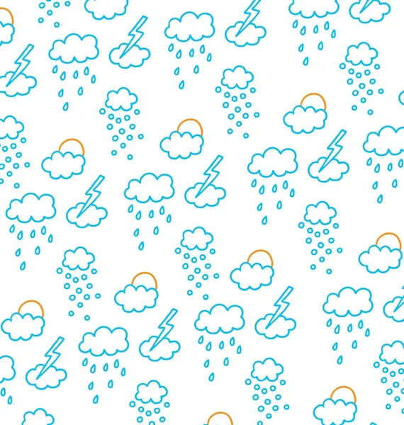 bulutlar, kar, yağmur, güneş ve fırtına