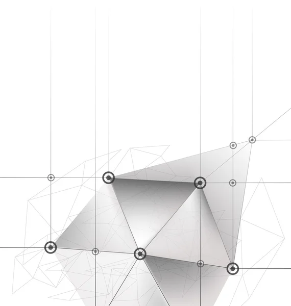 Polygonale Mozaïek achtergrond — Stockvector