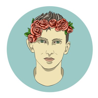 yüz çiçekler çocuk