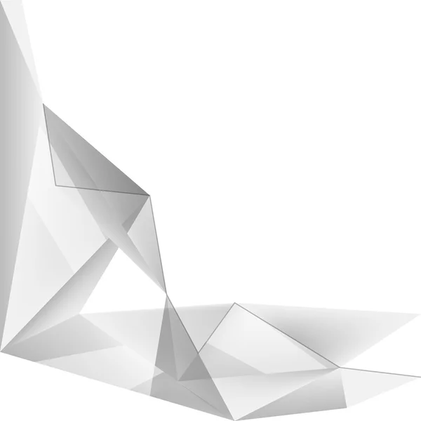 Pozadí abstraktní trojúhelník — Stockový vektor