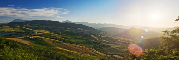 Панорама Тоскана, Італія — стокове фото