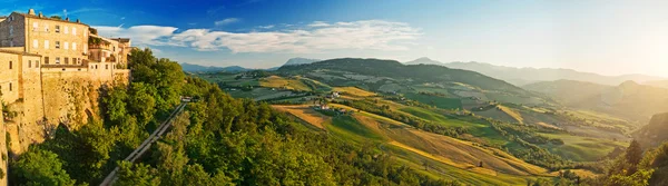 Panorama der Toskana, Italien — Stockfoto