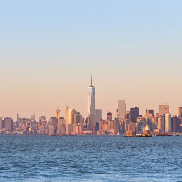 New York City Manhattan centrum skyline. — Stockfoto