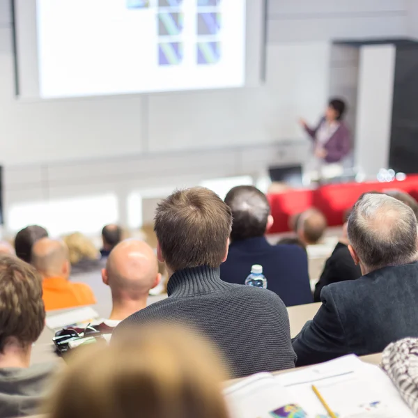 Fakultetsföreläsning och workshop. — Stockfoto