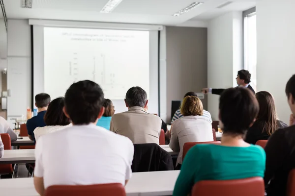 Lecture at university. — Stock Photo, Image