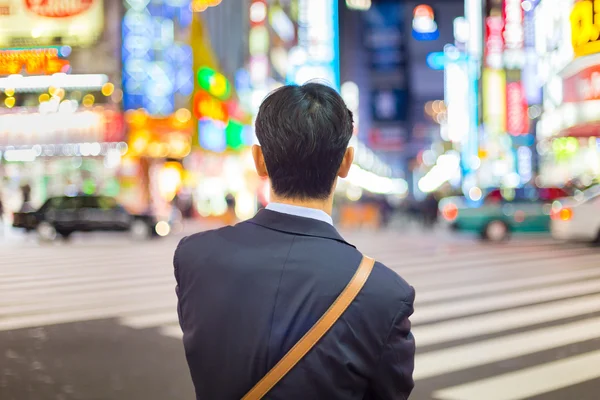 Businessmnn i Shinjuku, Tokyo, Japan. — Stockfoto