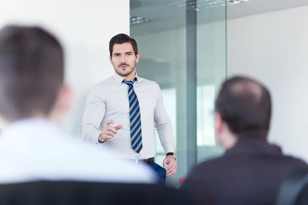 Besprechung des Geschäftsteams. — Stockfoto