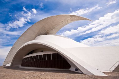 santiago calatrava tarafından Tenerife konferans salonu opera