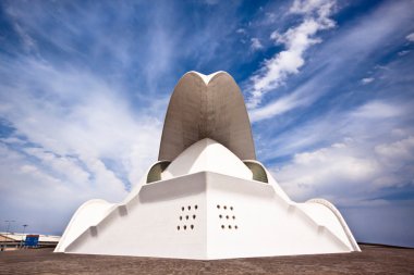 santiago calatrava tarafından Tenerife konferans salonu opera