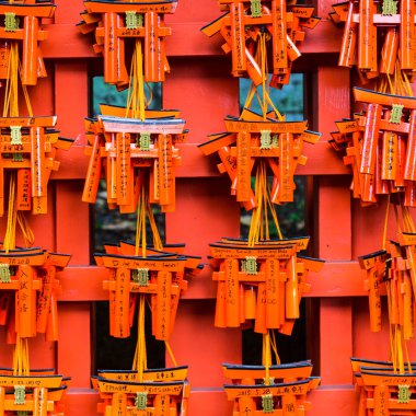 Fushimi Inari Taisha Tapınağı Kyoto, Japonya.