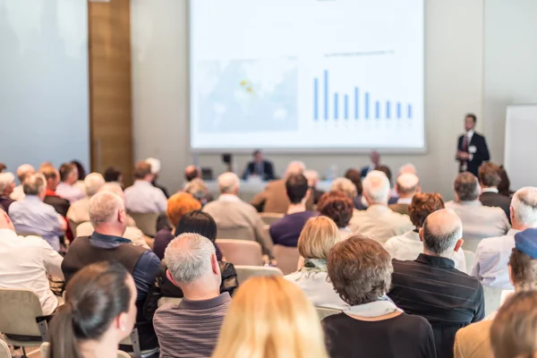 Publiken i föreläsningssalen. — Stockfoto