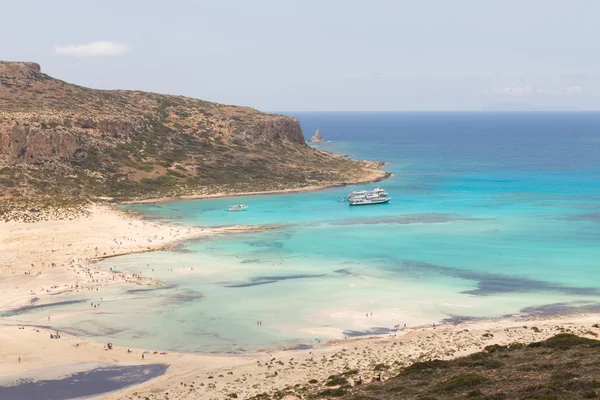 Playa de Balos en la isla de Creta en Grecia — Foto de Stock