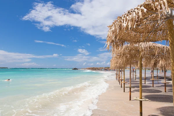 Playa de Elafonissi en la isla de Creta, Grecia . — Foto de Stock