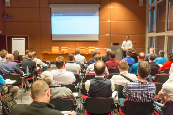 Audience in the lecture hall. — Stock Photo, Image