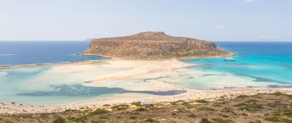 Balos strand Kréta szigetén Görögország — Stock Fotó