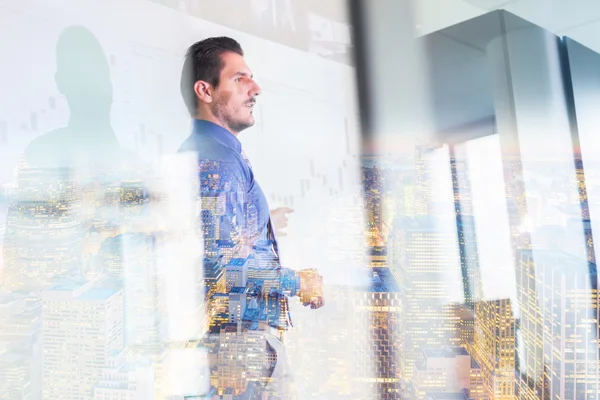 Apresentação de negócios em reunião corporativa. — Fotografia de Stock