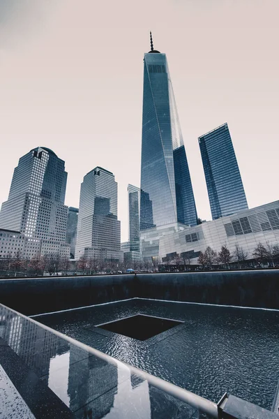 WTC Memorial Plaza, Manhattan, New York. — Foto Stock