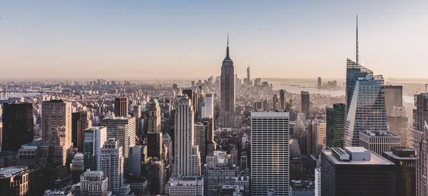 New York Manhattan centre ville skyline. — Photo