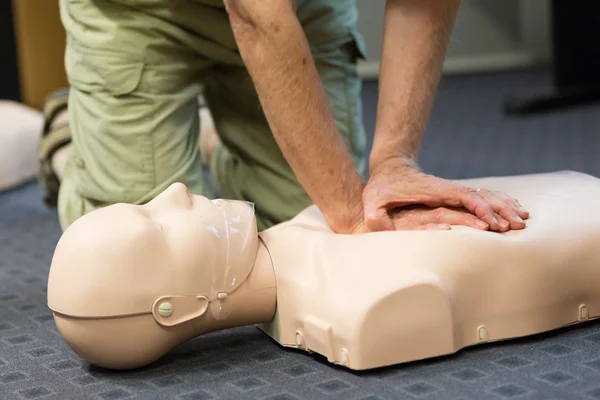 First aid CPR seminar. — Stock Photo, Image