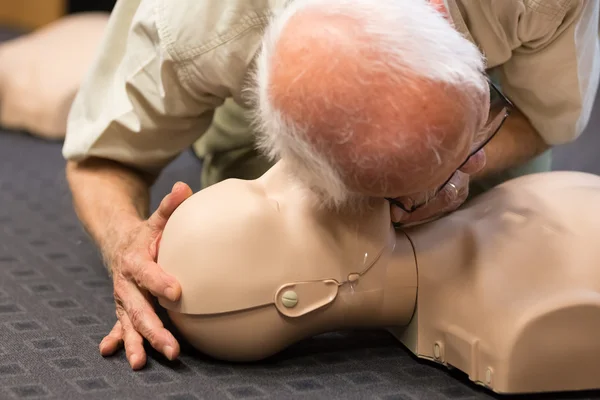 First aid CPR seminar. — Stock Photo, Image