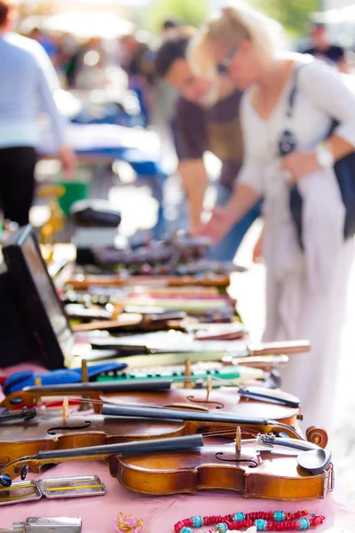 Sunday flea market. — Stock Photo, Image