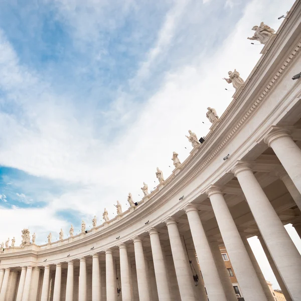 St Peters Square in Vatican. Rome. — Stock Photo, Image