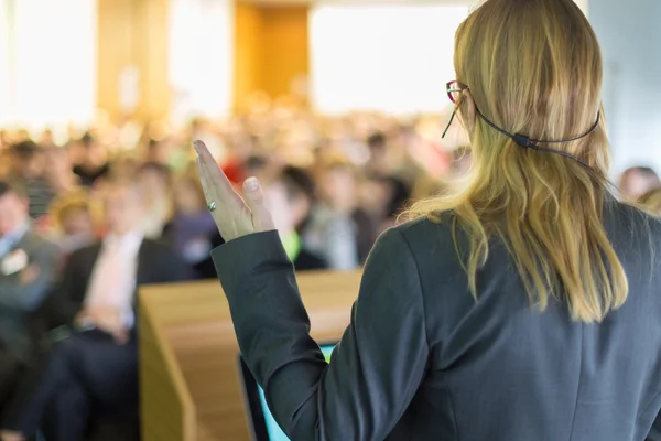 Conferência de negócios e apresentação. — Fotografia de Stock