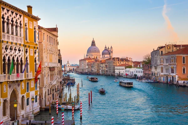 Grand Canal i Venice, Italien. — Stockfoto