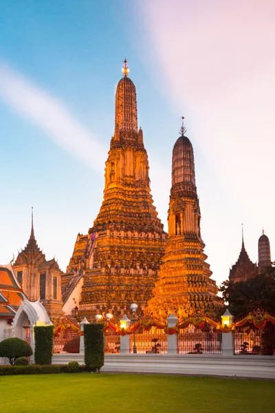 Wat Arun tapınağı Bangkok, Tayland. — Stok fotoğraf