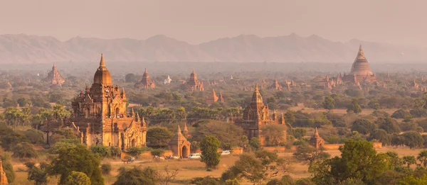 Vzorky Bagánu, Barmy, Myanmaru, Asie. — Stock fotografie