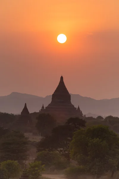 Vzorky Bagánu, Barmy, Myanmaru, Asie. — Stock fotografie