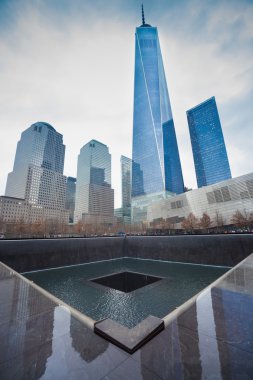WTC Memorial Plaza, Manhattan, New York.