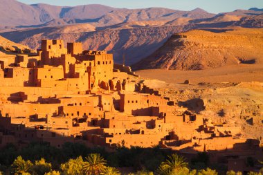 AIT Benhaddou, Ouarzazate, Fas.