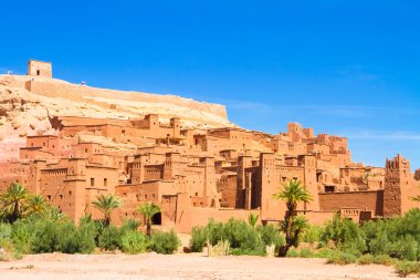 AIT Benhaddou, Ouarzazate, Fas.