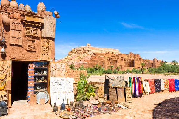 AIT Benhaddou, Ouarzazate, Marokkó. — Stock Fotó