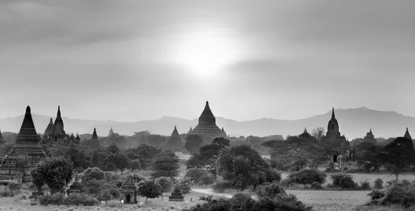 Vzorky Bagánu, Barmy, Myanmaru, Asie. — Stock fotografie