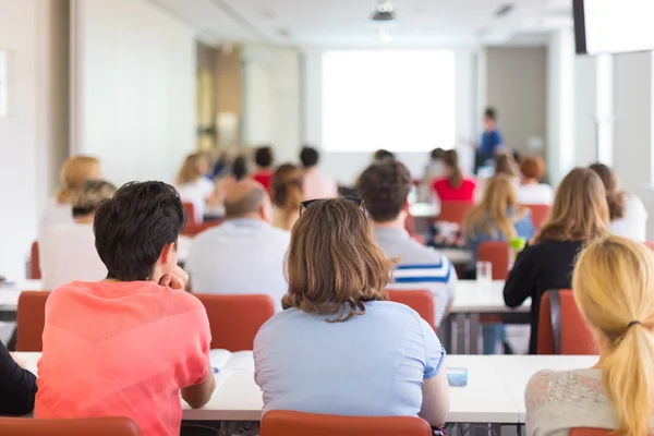 Lezing aan de universiteit. — Stockfoto