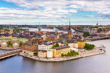 Gamla stan, İsveç, Scandinavia, Europe.