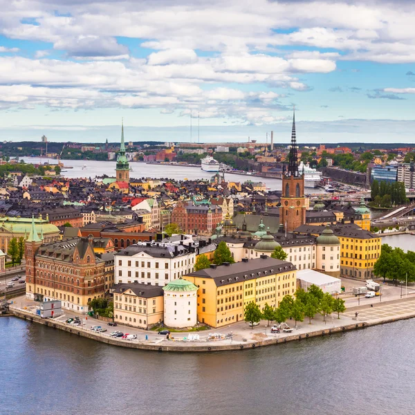Gamla stan, Sverige, Skandinavien, Europa. — Stockfoto