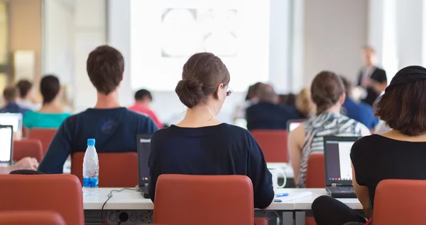 Informatica workshop aan de Universiteit. — Stockfoto