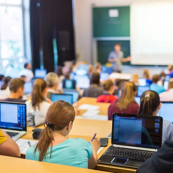 Informatics workshop at university. Stock Image