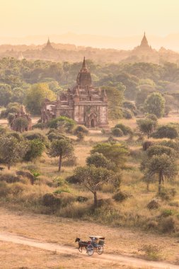 Bagan, Burma, Myanmar, Asya tapınakları.