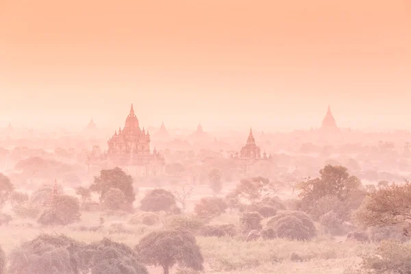 Templi di Bagan, Birmania, Myanmar, Asia. — Foto Stock