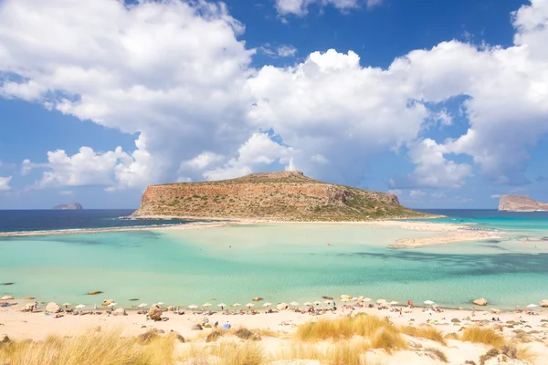 Plaja Balos din insula Creta din Grecia — Fotografie, imagine de stoc